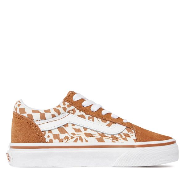 Vans Tenisice Vans Uy Old Skool VN0A5AOABF21 Brown/True White