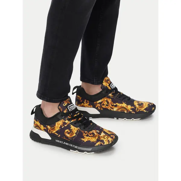 Versace Jeans Couture Tenisice Versace Jeans Couture 80YA3SA1 Crna