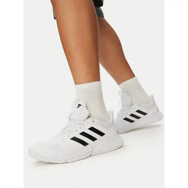 Adidas Tenisice za dvoranski nogomet adidas Court Flight Indoor Shoes JR9576 Bijela