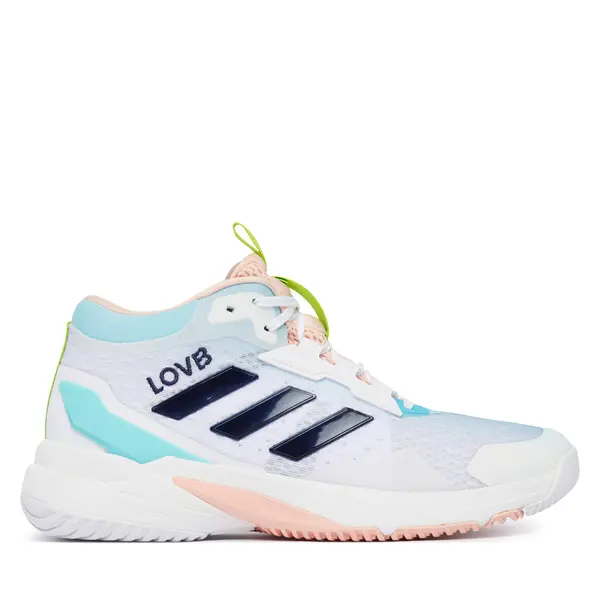Adidas Tenisice za dvoranski nogomet adidas Crazyflight 6 Mid HQ0112 Bijela