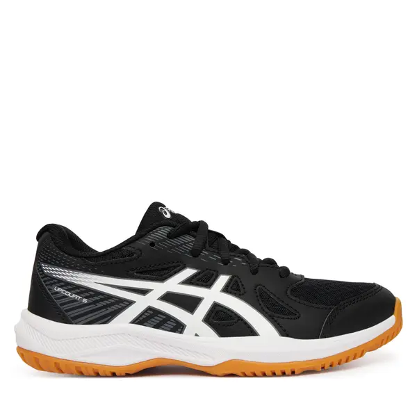ASICS Tenisice za dvoranski nogomet Asics Upcourt 6 Gs 1074A045 Crna