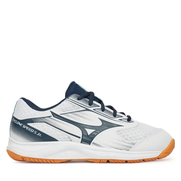 Mizuno Tenisice za dvoranski nogomet Mizuno Cyclone Speed 5 JR V1GD251157 Bijela
