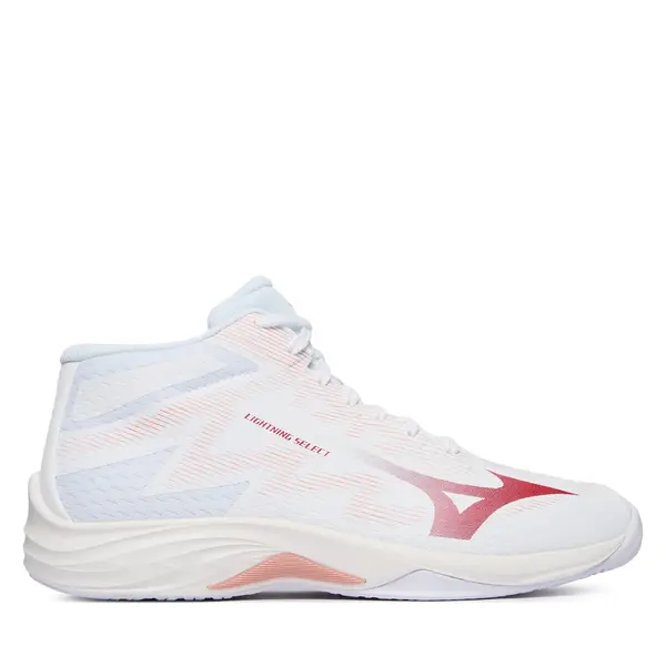 Mizuno Tenisice za dvoranski nogomet Mizuno Lightning Select Mid V1GC2675 Bijela