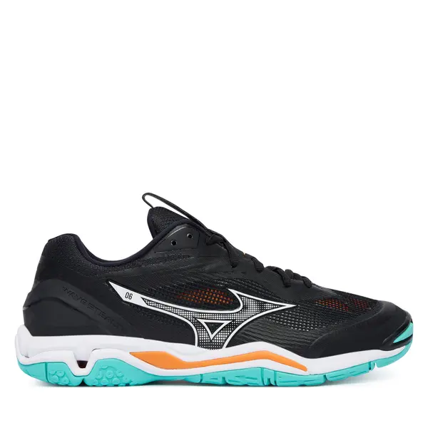 Mizuno Tenisice za dvoranski nogomet Mizuno Wave Stealth 6 X1GA2430 Crna