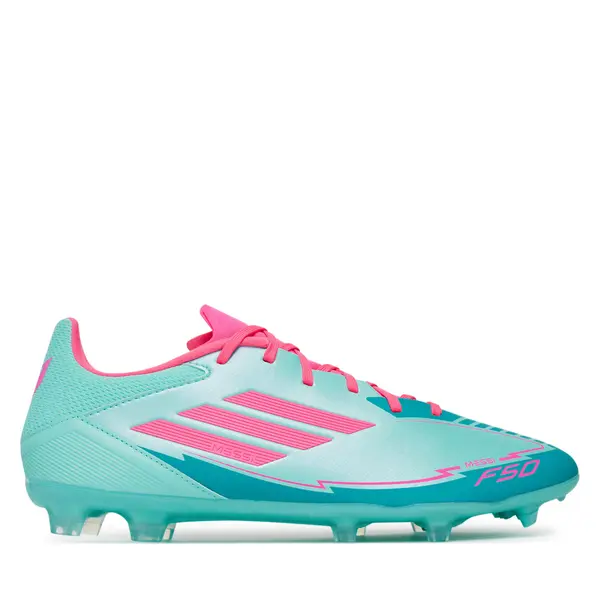 Adidas Tenisice za nogomet adidas F50 League Messi Firm/Multi-Ground IH0928 Tirkizna