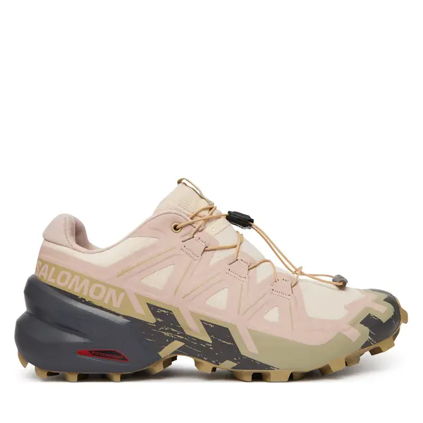 Salomon Tenisice za trčanje Salomon Speedcross 6 W L49197100 Bež