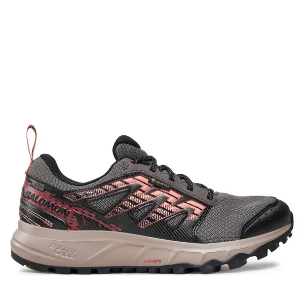 Salomon Tenisice za trčanje Salomon Wander Gore-Tex L47291400 Crna