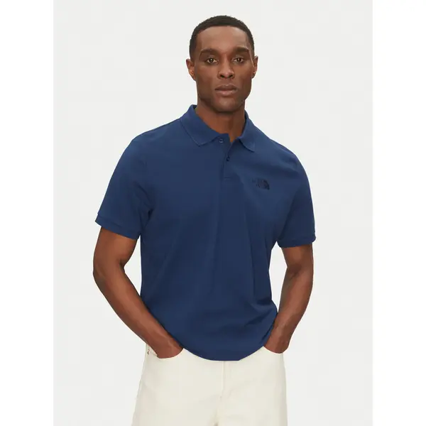 The North Face The North Face Polo Essential NF0A8C1P Plava Regular Fit