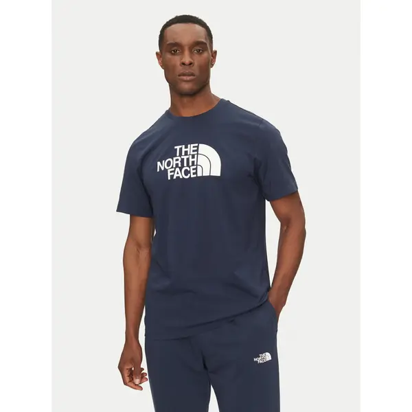 The North Face The North Face T-shirt Easy NF0A8A6C Tamnoplava Regular Fit