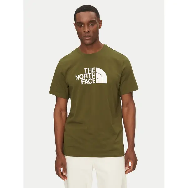 The North Face The North Face T-shirt Easy NF0A8A6C Zelena Regular Fit