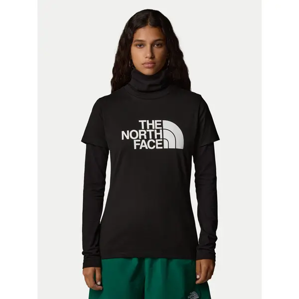 The North Face The North Face T-shirt Easy NF0A8A6D Crna Regular Fit