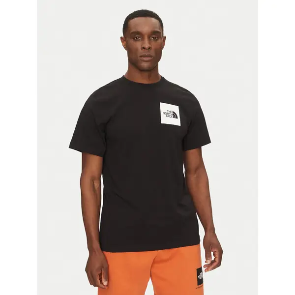 The North Face The North Face T-shirt Fine NF0A8A6M Crna Regular Fit