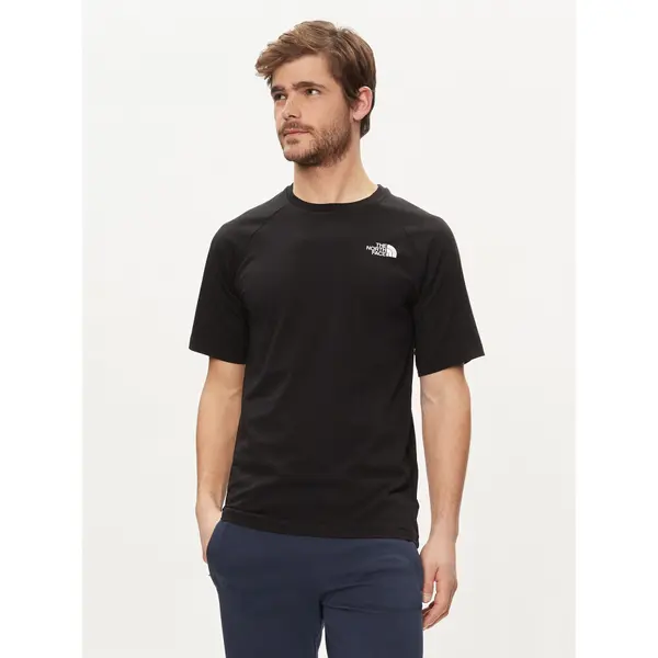 The North Face The North Face T-shirt NF0A87NU Crna Regular Fit