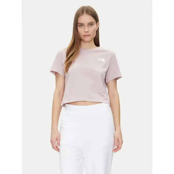 The North Face The North Face T-shirt NF0A87U40SO1 Ružičasta Oversize