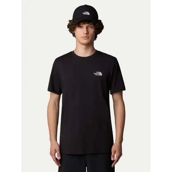 The North Face The North Face T-shirt NSE Box NF0A8C4V Crna Regular Fit