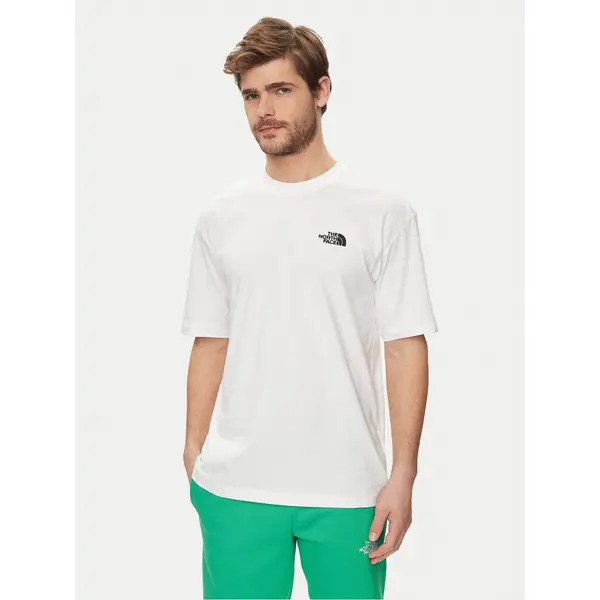 The North Face The North Face T-shirt Simple Dome NF0A87NR Bijela Oversize