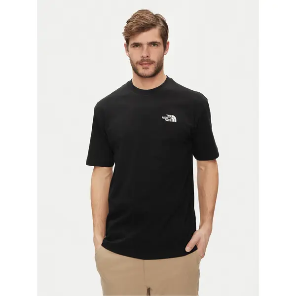 The North Face The North Face T-shirt Simple Dome NF0A87NR Crna Oversize