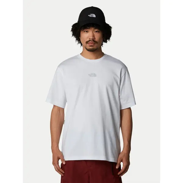 The North Face The North Face T-shirt Unisex SS Never Stop NF0A8C3A Bijela Relaxed Fit
