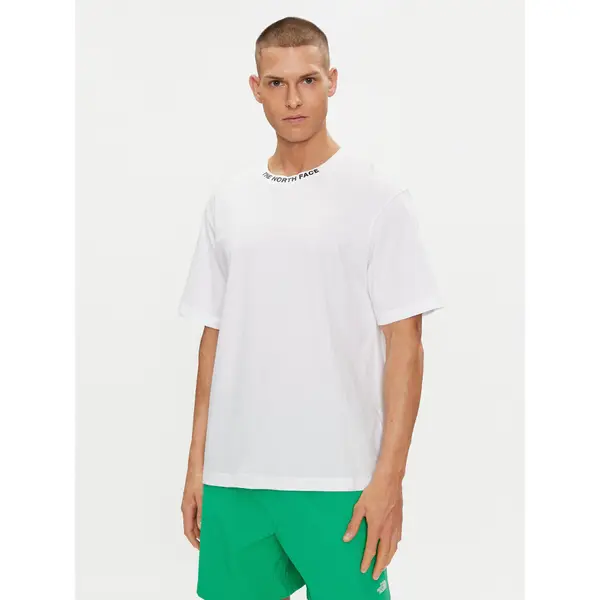 The North Face The North Face T-shirt Zumu NF0A87DD Bijela Regular Fit