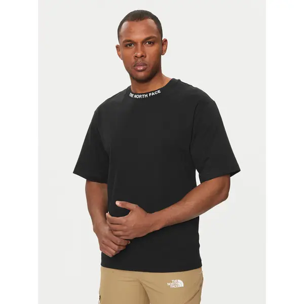 The North Face The North Face T-shirt Zumu NF0A87DD Crna Regular Fit