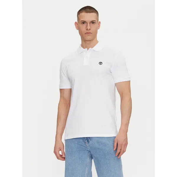 Timberland Timberland Polo TB0A6VDP Bijela Regular Fit