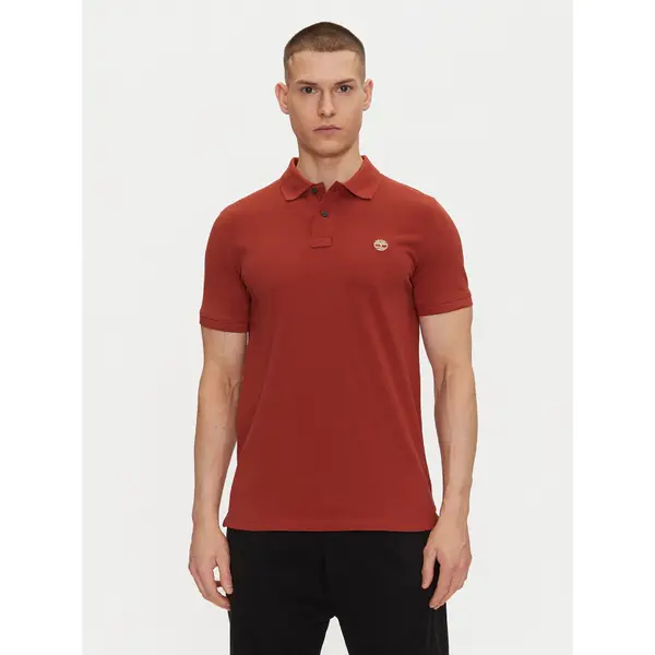 Timberland Timberland Polo TB0A6VDP Crvena Regular Fit