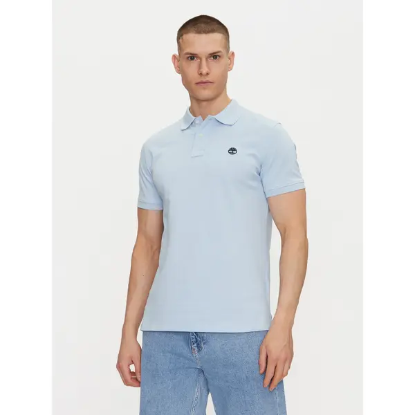 Timberland Timberland Polo TB0A6VDP Svijetloplava Regular Fit