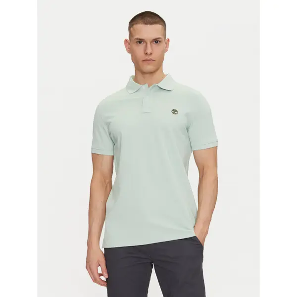 Timberland Timberland Polo TB0A6VDP Zelena Regular Fit