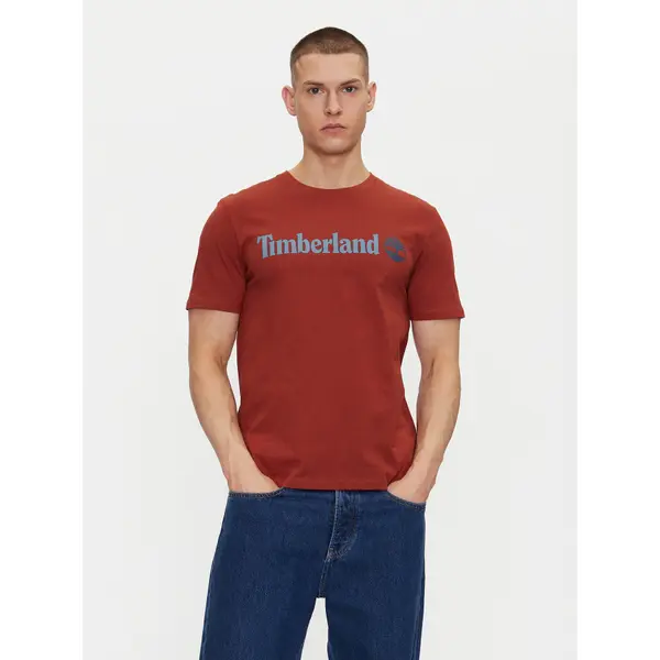 Timberland Timberland T-shirt TB0A5UPQ Crvena Regular Fit