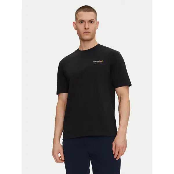 Timberland Timberland T-shirt TB0A6DMA Crna Regular Fit