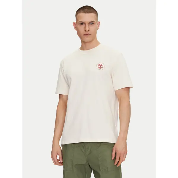 Timberland Timberland T-shirt TB0A6DPD Bež Regular Fit
