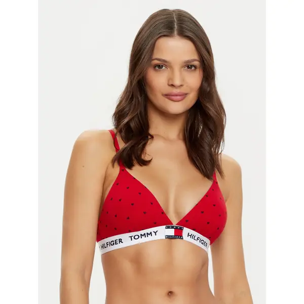 Tommy Hilfiger Tommy Hilfiger Grudnjak brallete UW0UW05657 Crvena