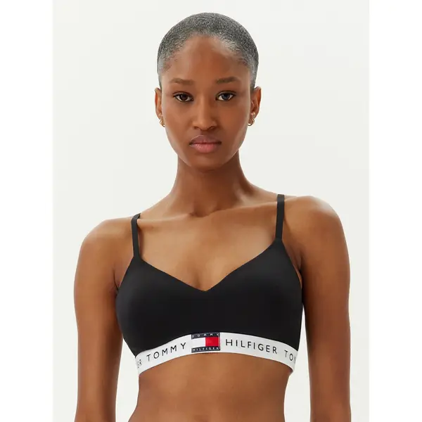 Tommy Hilfiger Tommy Hilfiger Grudnjak brallete UW0UW05715 Crna