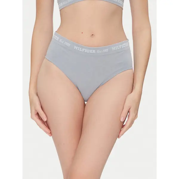 Tommy Hilfiger Tommy Hilfiger Klasične gaćice s visokim strukom UW0UW05724 Plava