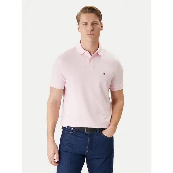 Tommy Hilfiger Tommy Hilfiger Polo 1985 MW0MW17770 Ružičasta Regular Fit