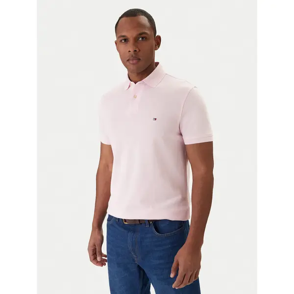 Tommy Hilfiger Tommy Hilfiger Polo 1985 MW0MW17770 Ružičasta Regular Fit