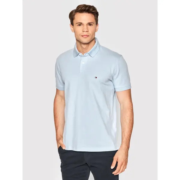 Tommy Hilfiger Tommy Hilfiger Polo 1985 MW0MW17770 Svijetloplava Regular Fit