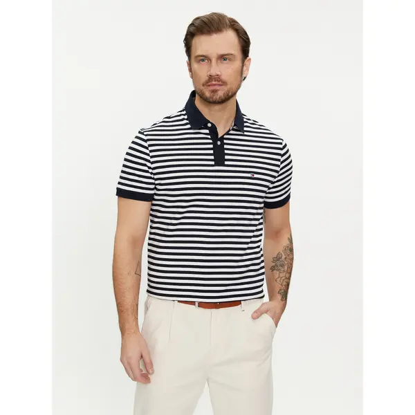 Tommy Hilfiger Tommy Hilfiger Polo 1985 MW0MW17770 Tamnoplava Regular Fit
