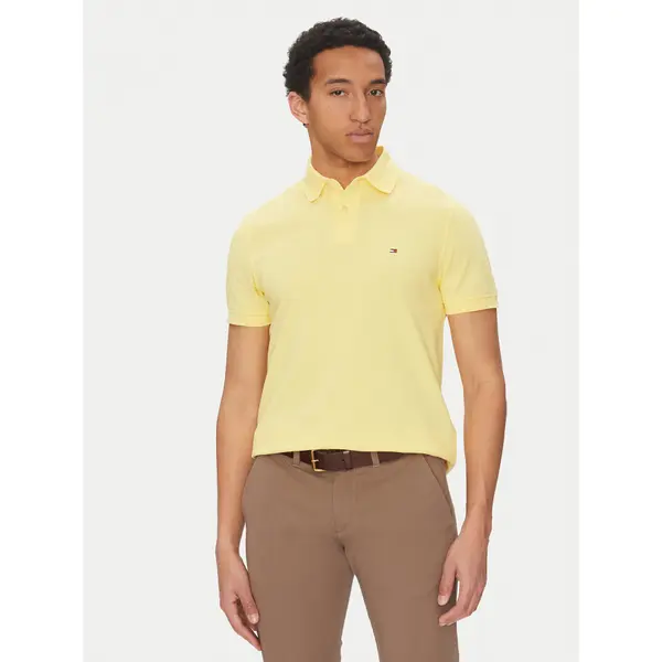 Tommy Hilfiger Tommy Hilfiger Polo 1985 MW0MW17770 Žuta Regular Fit