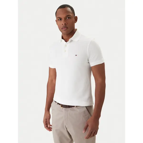 Tommy Hilfiger Tommy Hilfiger Polo 1985 MW0MW17771 Bijela Slim Fit
