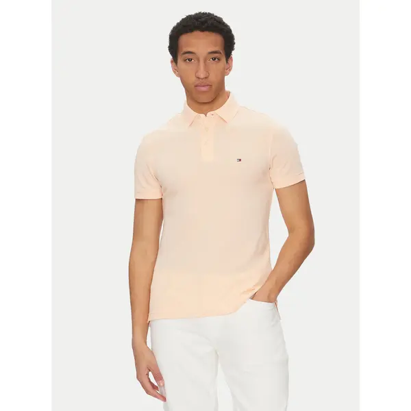 Tommy Hilfiger Tommy Hilfiger Polo 1985 MW0MW17771 Koraljna Slim Fit