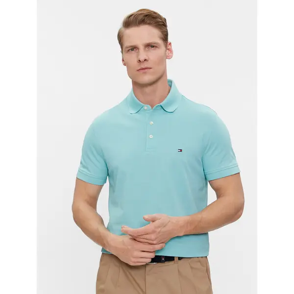 Tommy Hilfiger Tommy Hilfiger Polo 1985 MW0MW17771 Plava Slim Fit
