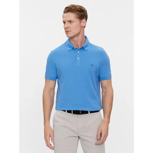 Tommy Hilfiger Tommy Hilfiger Polo 1985 MW0MW17771 Plava Slim Fit