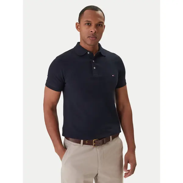Tommy Hilfiger Tommy Hilfiger Polo 1985 MW0MW17771 Tamnoplava Slim Fit