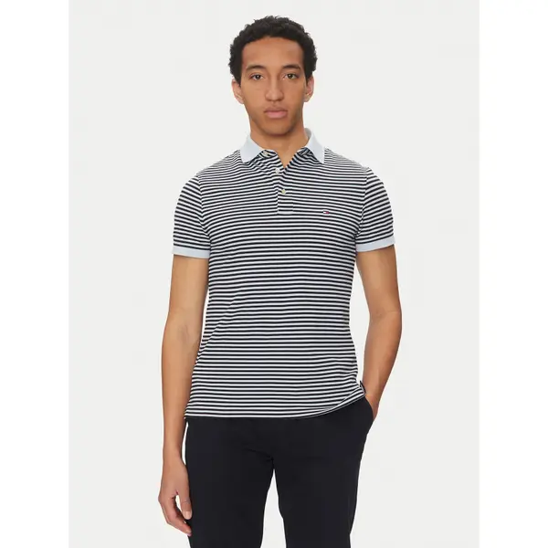 Tommy Hilfiger Tommy Hilfiger Polo 1985 MW0MW17771 Tamnoplava Slim Fit