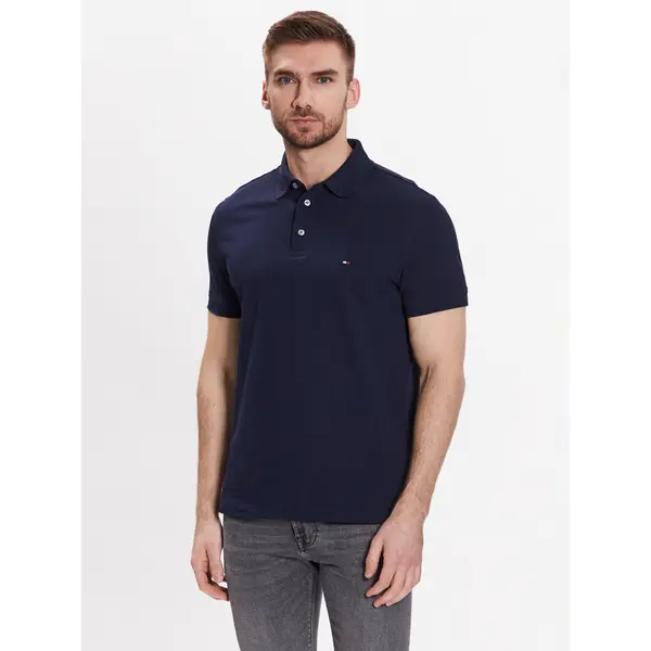 Tommy Hilfiger Tommy Hilfiger Polo 1985 MW0MW17771 Tamnoplava Slim Fit