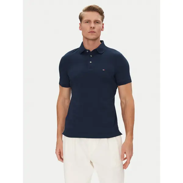 Tommy Hilfiger Tommy Hilfiger Polo 1985 MW0MW17771 Tamnoplava Slim Fit