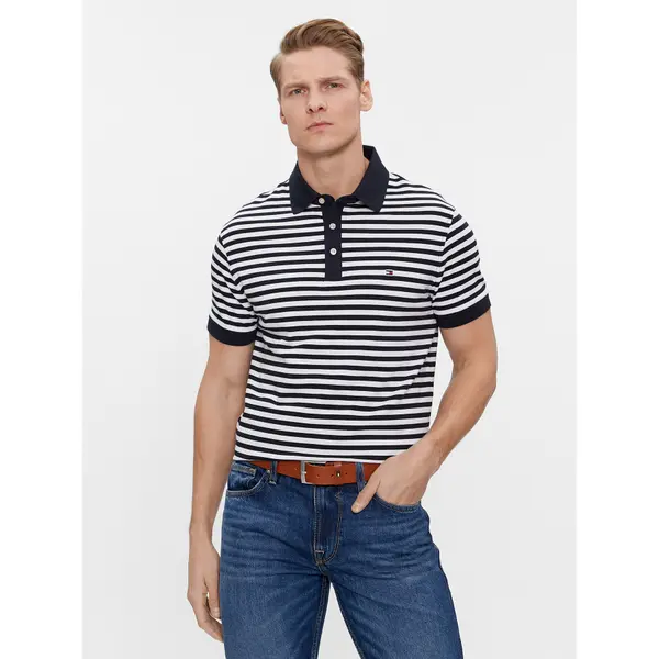 Tommy Hilfiger Tommy Hilfiger Polo 1985 MW0MW17771 Tamnoplava Slim Fit