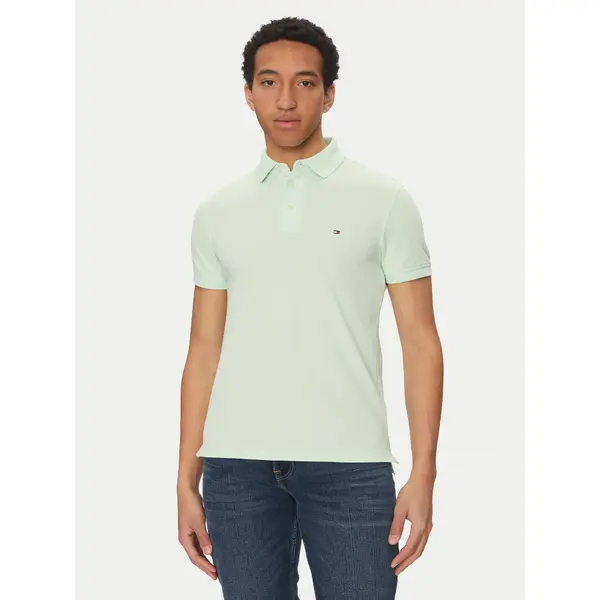 Tommy Hilfiger Tommy Hilfiger Polo 1985 MW0MW17771 Zelena Slim Fit