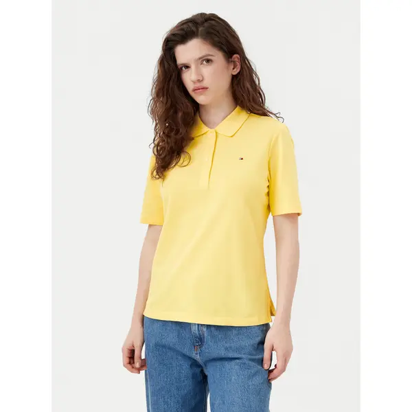 Tommy Hilfiger Tommy Hilfiger Polo 1985 WW0WW43224 Žuta Regular Fit